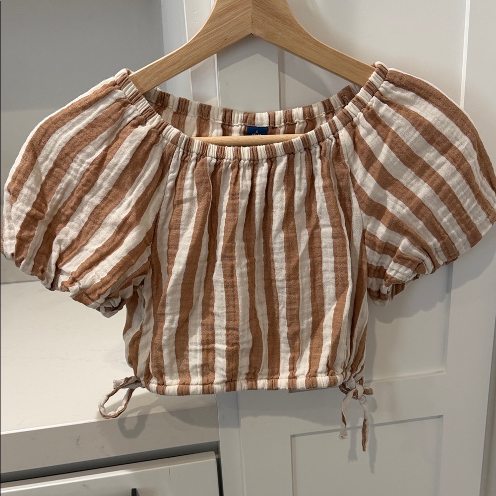 Girls- old navy linen top
